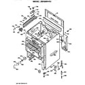 GE JBP26W*R1 main body diagram