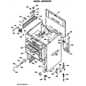 GE JBP22G*R1 main body diagram