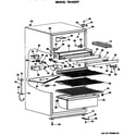 GE TB15SPFRAD cabinet diagram