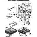 GE GSD2800P36 tub/racks diagram