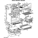 GE TBEW18ZPKRWH cabinet diagram