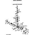 GE GSD970M-01 motor/pump diagram