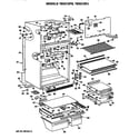 GE TBX21ZPJRAD cabinet diagram