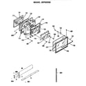 GE JSP50GN2 door diagram