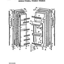 GE TFX22KLL doors diagram