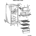 GE TA14SPCRAD cabinet diagram