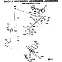 GE JGHC60GEN1 gas control system diagram