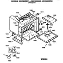 GE JGHC60GEN1 upper oven diagram
