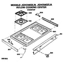 GE JGHC56GEJA cooktop diagram