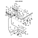 GE JGBS15EK8 burner assembly diagram