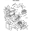 GE JGBS03EK2 oven cabinet diagram
