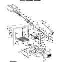 GE TBX22RMMLWH freezer section diagram