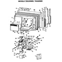 GE TBX22RMMLWH freezer door diagram