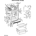 GE TBX16AMDLWH cabinet diagram