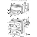 GE TBX21ZLMRAD doors diagram