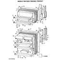 GE TBX21DLMRAD doors diagram