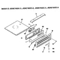 GE JGRS15GEL3 control panel diagram