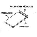 GE JP672B9N1 accessory modules diagram