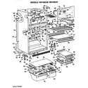 GE TBX18ZLRRAD cabinet diagram