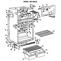 GE TBX18SLMRWH cabinet diagram
