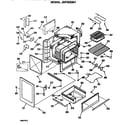 GE JBP29GM1 main body diagram