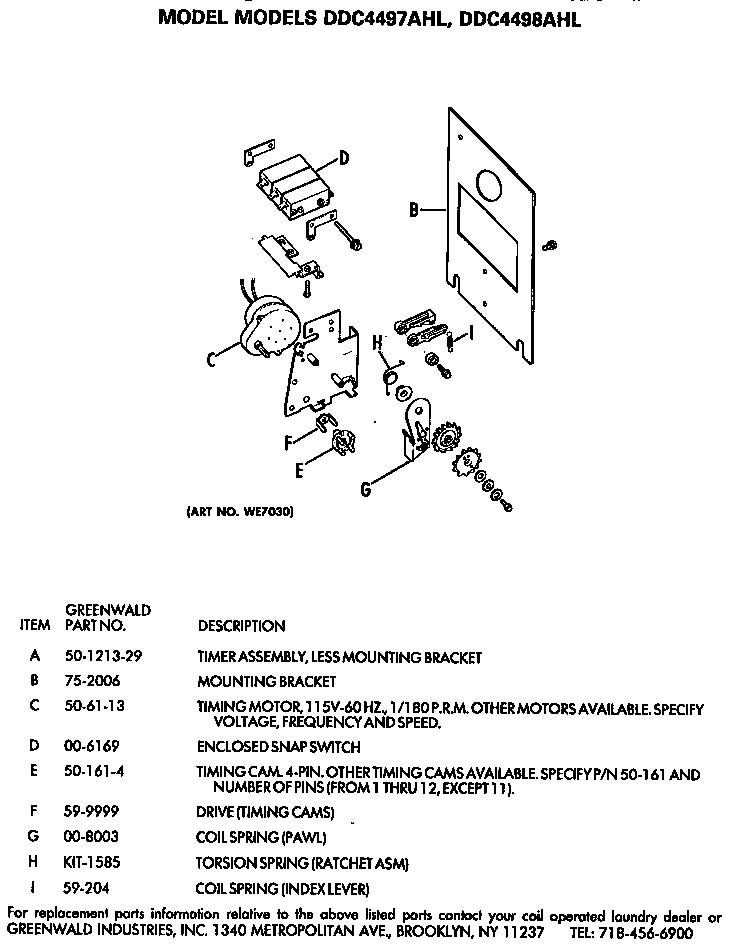 GE DDC4498AHL timer diagram