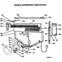 GE JGP641EM1WG grille assembly diagram