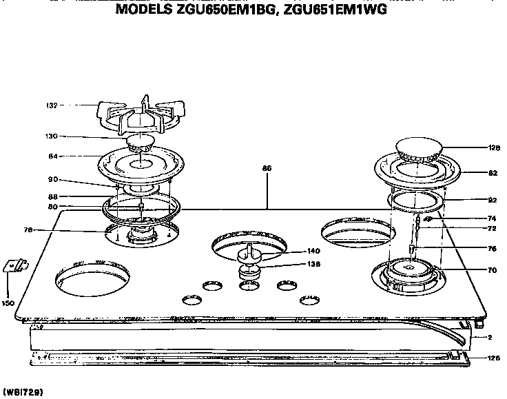 GE ZGU651EM1WG null diagram