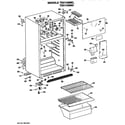 GE TBX14SMDRWH cabinet diagram