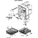 GE GSD800M-02 tub/racks diagram