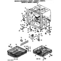 GE GSD2800L03 tub/racks diagram