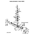 GE GSD1200G07BW motor/pump diagram