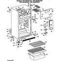GE TBX14SASFRAD cabinet diagram