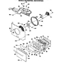 GE ZEK736GP3BG door/latch diagram