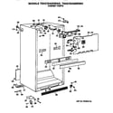 GE TBX21DASNRWH cabinet diagram