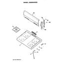 GE JGBS04GER3 cooktop diagram