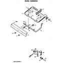 GE JGBS02EN4 burner assembly diagram