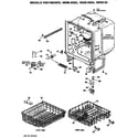 GE PSD965M-25 tub/racks diagram