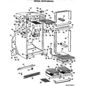GE MTFP16ELD cabinet diagram