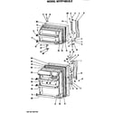 GE MTFP16ELD doors diagram