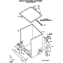 GE DRL1555MBL cabinet diagram