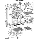 GE MTX18EMBRHA cabinet diagram