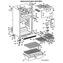 GE MTXY16EPGRAD cabinet diagram