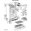 GE MTXY14EPERAD cabinet diagram