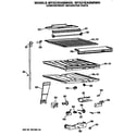 GE MTX21EASNRWH compartment separator diagram