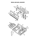 GE JGBS16GEP5 cooktop diagram