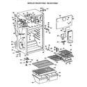 GE TBX18YITDRWH cabinet diagram