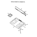 Hotpoint RGB508ET1AD cooktop diagram