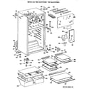 GE TBE16JATDRAD cabinet diagram