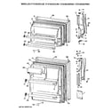 Hotpoint CTX16CIXDLWH doors diagram